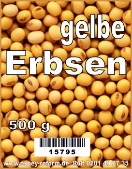 gelbe Erbsen 500 g